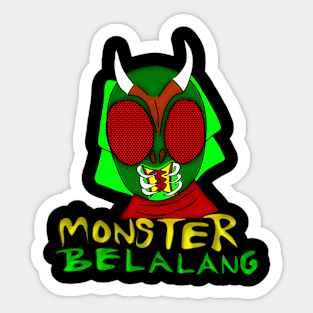 Monster belalang codot Sticker